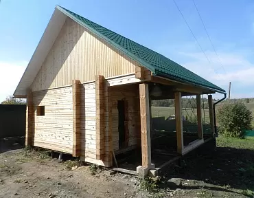 Баня из бруса 6х6 м